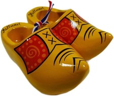 2er Set Deko Holland Clogs