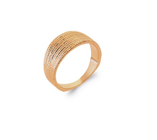 Ring vergoldet karat - 18,