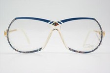 Vintage Brille Cazal 196 Mehrfarbig Gold Oval Brillengestell eyeglasses
