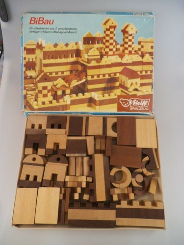 Steiff bibau holzbaukasten - bibau,