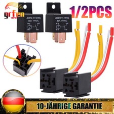 12V KFZ Relais Öffner Schließer Auto Umschaltrelais Wechselrelais 4 Polig DE