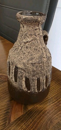 Strehla keramik vase lava - keramik,