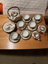 Japanisches Teeservice Geisha