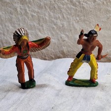 2 Alte DDR Indianerfiguren