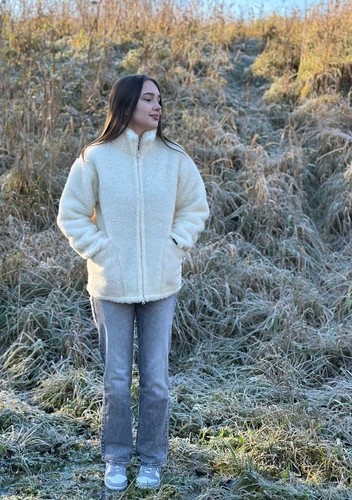Wolljacke merino schurwolle - wolljacke,