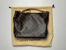 LOUIS VUITTON Sully, Tasche, Braun, Monogramm, mit Staubbeutel/Karton/Rechnung