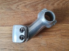 45 Grad Vorbau 80 mm Länge 25,4 mm Lenkerklemmung Alu Silber