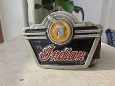 Vintage Indian Motorcycle Belt