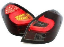 FÜR SKODA FABIA 5J 07-14 LED RÜCKLEUCHTEN HECKLEUCHTEN ROT SCHWARZ LED BLINKER