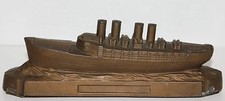 Vintage Cast Aluminum Ship