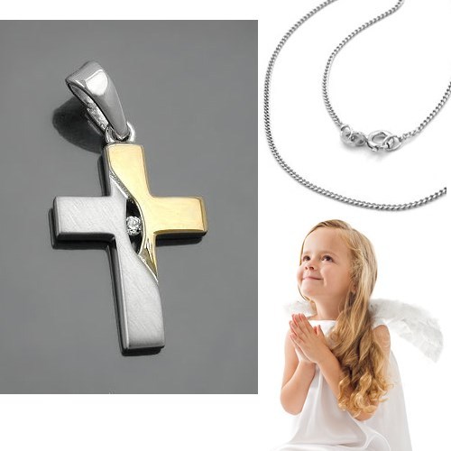 Kinder taufe kommunion kreuz - taufe,