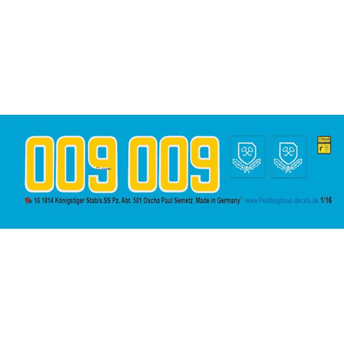 Peddinghaus decals 1220001814 - decals,