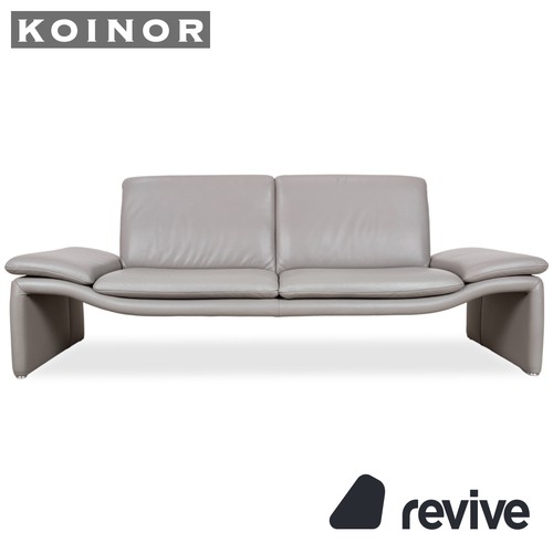 Koinor leder dreisitzer grau - koinor,