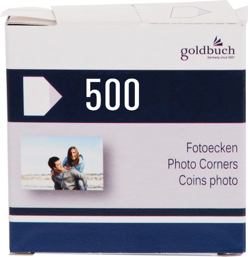 Goldbuch fotoecken 500 stück - goldbuch,