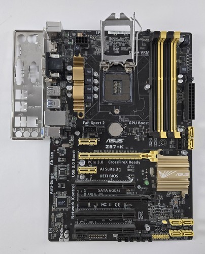 Asus z87 mainboard - z87-k, lga1150