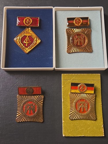Ddr orden konvolut aktivist - orden, |