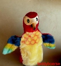 alte Steiff Handpuppe Papagei