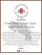 Costa Rica Volcán Azul -