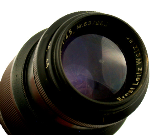 Leica hektor black - leica, black-chrome