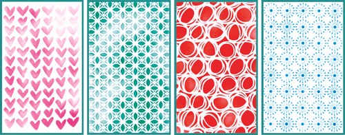 Sizzix schablonen set - schablonen,