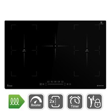 KKT KOLBE Einbau Induktionskochfeld autark 77cm 5 Zonen Flex-Zonen Booster Touch