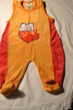 Retro baby strampler 68 - retro,
