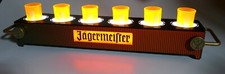 Jägermeister LED Serving Tray Shotglashalter Glorifier und 6 Orange Gläser 9388