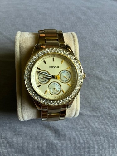 Fossil uhr goldfarben mit - fossil,