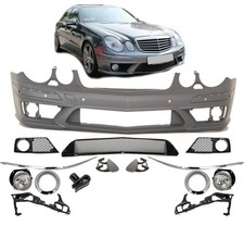 Mercedes W211 Front Stoßstange vorne Facelift 06-09 + Nebel +Zubehör für E63 AMG