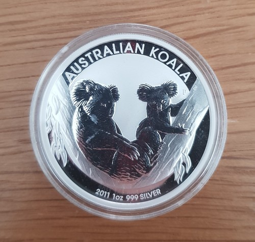 1oz silbermünze koala 2011 - koala,