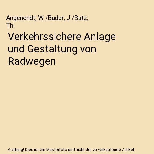 Verkehrssichere anlage und - anlage,