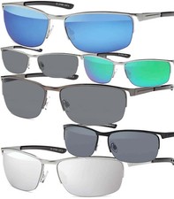 Sonnenbrille Herren Damen Designer Biker Retro Brille Metall Sonnen Brillen 473