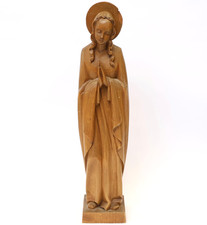Betende Madonna Maria Holz
