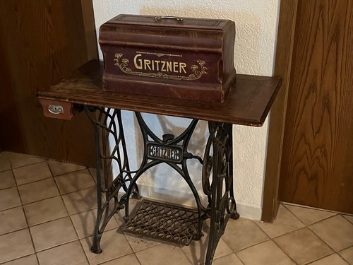 Gritzner nähmaschine antik - gritzner,