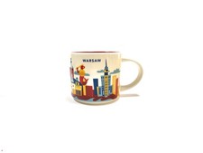 Starbucks City Mug You Are Here Collection Warsaw Poland 