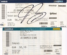 Joe Bonamassa - Tickets + Autogramm
