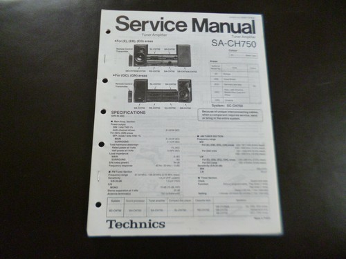Original service manual - original,