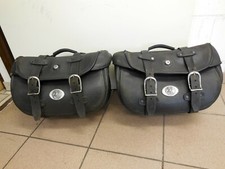 Hepco+Becker Leder Satteltaschen Koffer LIBERTY 28 Liter Klickverschluss lesen !