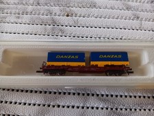 Märklin Z "Danzas" Wechselbrückenwagen Rarität