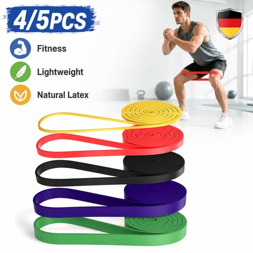 Fitnessbänder gummiband 4er - fitnessbänder,