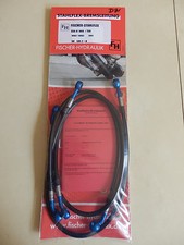 GSX R 600 & 750 K4 / K5 STAHLFLEX BLAU SCHWARZ GSXR GSX-R GSXR750 brake hose D91