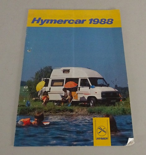 Prospekt broschüre hymercar - prospekt, /