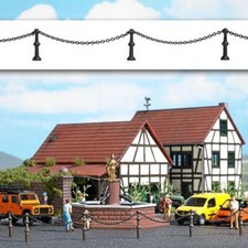 Schmiedeeiserner Maschendaun 30cm lang Spur OO/HO Busch 1023