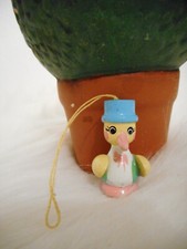 Anhänger Ostern ★Vogel★ Osterschmuck Holz Strauchschmuck Deko blau rosa DDR👍