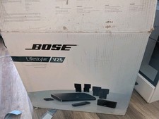 bose lifestyle v25 schwarz komplett 