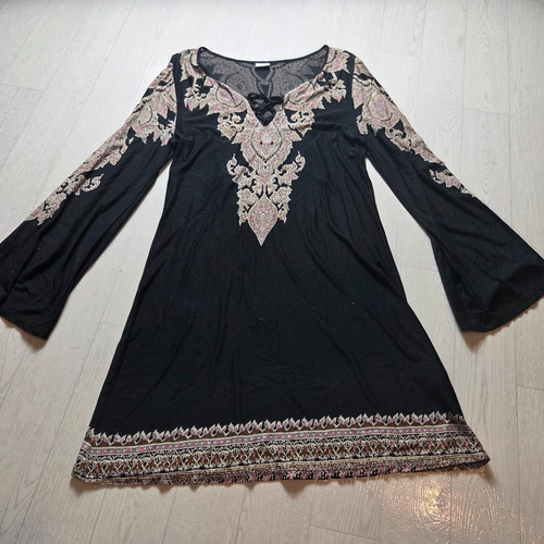 Knielanges weiches kleid - weiches,