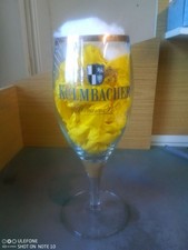 Riesen bier glas kulmbmbacher - bier,