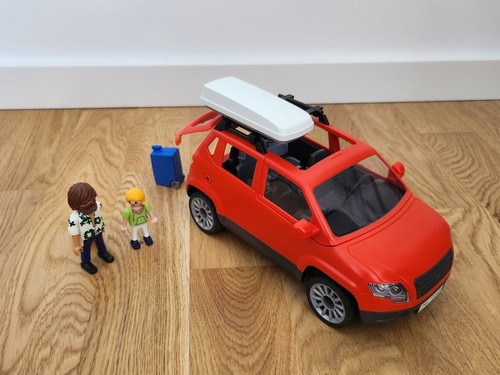 Playmobil familienauto rot - playmobil, familienauto,