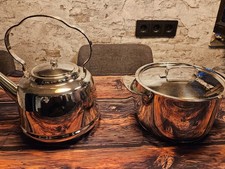 Petromax 5 Liter Wasserkessel TK3 und Fiskars Edelstahltopf Camping