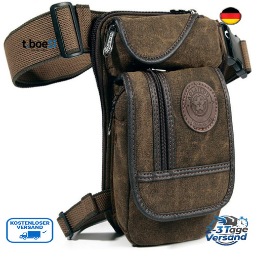 Motorrad beintasche canvas - motorrad,